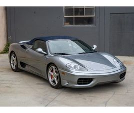 USED 2001 FERRARI 360 SPIDER