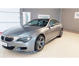BMW SERIE 6 M6 COUPE 5.0 V10 MAI INCIDENTATA!!!!