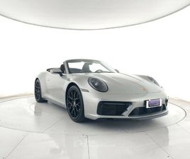 PORSCHE 911 CABRIOLET 992 CARRERA 4S 992 CABRIO 3.0 CARRERA 4S AUTO ACC+MATRIX+C21 UFFICIALE ITALIA