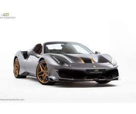 FERRARI 488 PISTA SPIDER FERRARI 488 PISTA SPIDER // GRIGIO FERRO // 1 OWNER // ATELIER PROGRAMME // £50K+ OPTIONS // JUST SERVICED