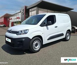 CITROEN BERLINGO VAN CITROEN BERLINGO VAN M 800KG ELECTRIQUE 136CH BATTERIE 50 KWH CABINE EXTENSO PACK DRIVER CONNECT