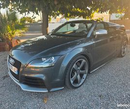 AUDI TT TTRS AUDI TTRS 2.5 340 CV GRIS DAYTONA CARPLAY 75500 KMS BOITE MANUELLE GROSSE RÉVISION QUATRE PNEUS NEUFS