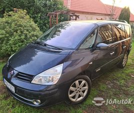 RENAULT GRAND ESPACE 2.0 DCI INITIALE DPF GRAND, 5 AJTÓ, 6 FOKOZATÚ MANUÁLIS / KÉZI VÁLTÓ