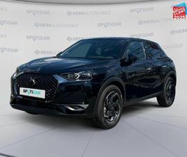 DS DS 3 CROSSBACK PURETECH 130CH BASTILLE AUTOMATIQUE SIEGES CUIR GPS CAMERA CARPLAY