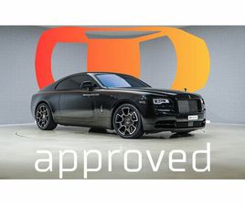 ROLLS ROYCE WRAITH WRAITH BLACK BADGE | AED 17,705 PM | WARRANTY 04-2027 | GCC
