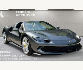 FERRARI 296 GTS 3.0T V6 7.45KWH SPIDER F1 DCT EURO 6 (START/STOP) 2DR