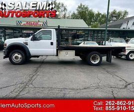 FORD F450 REGULAR CAB USED 2008 FORD F-450 4WD REG CAB 141’’ WB 60’’ CA XLT