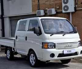 JAC X200 2.8D 1.3-TON DOUBLE CAB DROPSIDE
