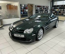 MERCEDES SLR MCLAREN MERCEDES SLR COULEURS RARE POUR LE COUPÉ MCLAREN V8 625 CH 123