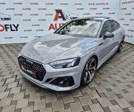 AUDI RS5 QUATTRO, MATRIX, PANORAMA, 360 KAMERA, ACC, HEAD UP, B&O, 20, 2021 GOD.