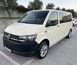 VOLKSWAGEN CARAVELLE VW CARAVELLE 2.0 TDI, EURO 6, DUGA VERZIJA, 9 SJEDALA, 150KS, KOŽA, REG DO 07/2025