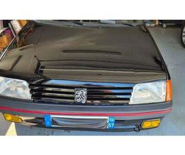 1986 PEUGEOT 205 NOIR MANUEL, 5 VITESSES CONDUITE À GAUCH...