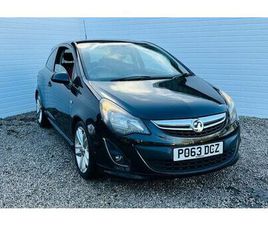 VAUXHALL CORSA VAUXHALL CORSA 1.7 CDTI ECOFLEX SRI EURO 5 3DR
