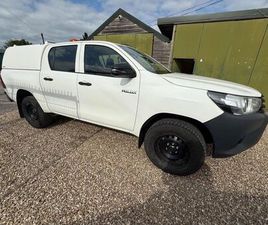 TOYOTA HILUX DOUBLE CABINE TOYOTA HI-LUX 2.4 D-4D ACTIVE 4WD EURO 6 (START/STOP) 4DR