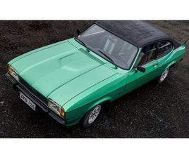 1977 FORD CAPRI VERT AUTOMATIQUE CONDUITE À GAUCHE IN FIN...