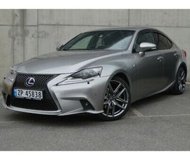 LEXUS IS IS 300H 300H/2.5/ F SPORT/AUTOMAT/NAVI/DELSKINN/HYBRID