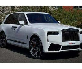 ROLLS ROYCE CULLINAN ROLLS-ROYCE CULLINAN BLACK BADGE SERIES II RIGHT HAND DRIVE