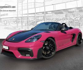 PORSCHE 718 BOXSTER SPYDER RS 718 SPYDER RS
