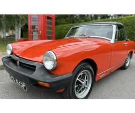 MG MIDGET 1975 MG MIDGET ROUGE MANUEL, 4 VITESSES CONDUITE À DROITE...