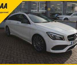 1.6 CLA AMG CLASS 5DR ESTATE 160 BHP AUTOMATIC // VERY RARE CAR IN AS NEW CONDITION // BUY WITH CONFIDENCE AA AND SIMI APPROVED DEALER 2025 // BUY WITH CONFIDEN