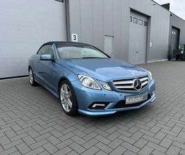 MERCEDES CLASSE E CABRIOLET E 250 CABRIOLET CDI BE AVANTGARDE// 59.000 KM//GARANTIE