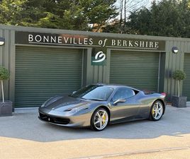 FERRARI 458 ITALIA 4.5 ITALIA COUPE 2DR PETROL F1 DCT EURO 5 (570 BHP)