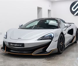 MC LAREN 600LT SPIDER SPIDER V8 2DR SSG AUTO