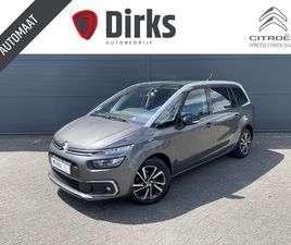 CITROËN C4 GRAND SPACETOURER 130PK SHINE (CAMERA - KEYLESS ENTRY - PARKEERSENSOREN V+A - DODEHOEK DETECTIE - AUTOMATISCH PARKEREN - NAVIGATIE - APPLE CARPLAY)