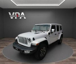 JEEP WRANGLER UNLIMITED SAHARA 4XE · PHEV 272CH · SKY ONE-TOUCH · LED · ALPINE