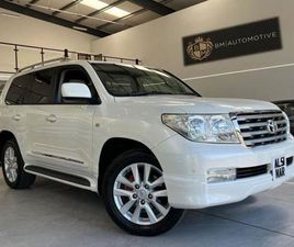 TOYOTA LAND CRUISER 2010 TOYOTA LAND CRUISER 4.6 V8 II SUV 3DR PETROL MANUAL (85 BHP) PETROL AUTOMATIC
