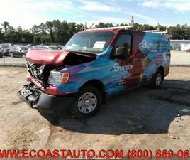 NISSAN NV NV2500 USED 2016 NISSAN NV CARGO NV2500 HD S V6