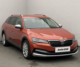 ŠKODA SUPERB 2.0 TSI 4X4, 1.MAJ,ČR, SCOUT