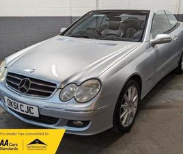 MERCEDES CLK CABRIOLET CLK 350 JUL 2005 MERCEDES CLK 350 AVANTGARDE AUTO * NAV * HTD.ELEC.MEMY.LEATHER *