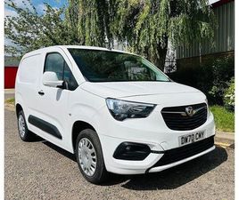 VAUXHALL COMBO 1.5 TURBO D 2300 SPORTIVE PANEL VAN 4DR DIESEL MANUAL L1 H1 EURO 6 (100 PS