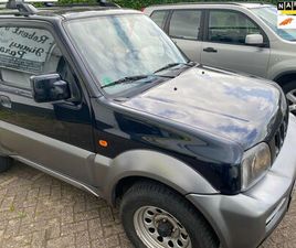 SUZUKI JIMNY - 1.3 TWO-TONE, ZWART/GRIJS NU MET GROTE KORTING , UITZONDERLIJK WEINIG KM, LET OP NU GROTE