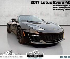 LOTUS EVORA 400 USED 2017 LOTUS EVORA 400