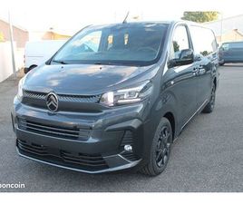 CITROËN JUMPY III FG CABINE APPROFONDIE 6 PLACES TAILLE XL BLUE HDI 180 S&S EAT8 FULL ÉQUIPÉS GPS, CAMÉRA DE RECUL, PACK LOOK, PLANCHER BOIS, FULL LED 05/07/202