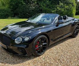 BENTLEY CONTINENTAL GTC BENTLEY CONTINENTAL 4.0 V8 GTC AUTO 4WD EURO 6 (START/STOP) 2DR