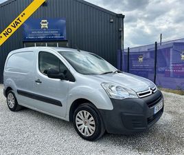 CITROEN BERLINGO VAN 1.6 BLUEHDI 625 ENTERPRISE PANEL VAN 5DR DIESEL MANUAL L1 (112 G/KM, 75 BHP)