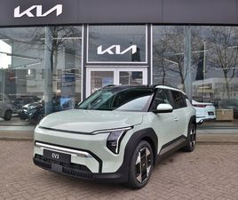 KIA EV3 PLUS ADVANCED 81.4 KWH SNEL LEVERBAAR! NAVI+BT+CAM STOEL+STUURVERW. LEDER LED 19''LMV TOT 10 JR. GARANTIE