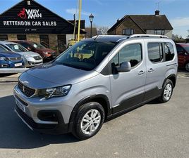 PEUGEOT RIFTER ALLURE 2021 AUTOMATIC WAV WHEELCHAIR DISABLED ONLY 21K MILES