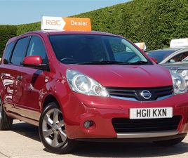NISSAN NOTE 1.6 N TEC *SAT NAV & LOW MILEAGE*