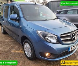 1.5 111 CDI TRAVELINER 5D 110 BHP IN BLUE WITH 62, 700 MILES, 2 OWNERS FROM NEW, ULEZ EURO 6 DIESEL
