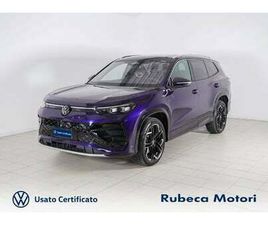 VOLKSWAGEN TAYRON VOLKSWAGEN TAYRON 1.5 TSI EHYBRID R-LINE 204CV DSG DEL 2025 USATA A CITTA' DELLA PIEVE