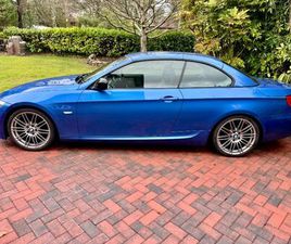 BMW 320D M SPORT CONVERTIBLE 2013, 39,000 MILES