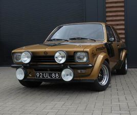 OPEL KADETT RALLY 2.4 MOTOR 180PK ORIG-NL OLDTIMER