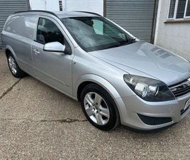 VAUXHALL ASTRAVAN 1.7 CDTI 16V SPORTIVE CAR DERIVED VAN 3DR DIESEL MANUAL (135 G/KM, 99 BHP)