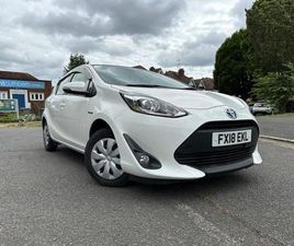 2022 TOYOTA AQUA PETROL/ELECTRIC HYBRID AUTOMATIC