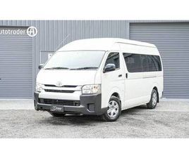 TOYOTA COMMUTER 2018 TOYOTA HIACE KDH223R COMMUTER BUS HIGH ROOF SUPER LWB 10ST 4DR AUTO 4SP 3 FOR SALE $39,990