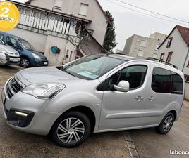 PEUGEOT PARTNER TEPEE ALLURE 1,6 BLUE HDI 120CH - V.NEUF 22.050E - GTIE 12+ - SATISFAIT/REMBOURSÉE PENDANT 15J - ATTACHE REMORQUE - TOIT PANORAMIQUE - BOITE 6 V